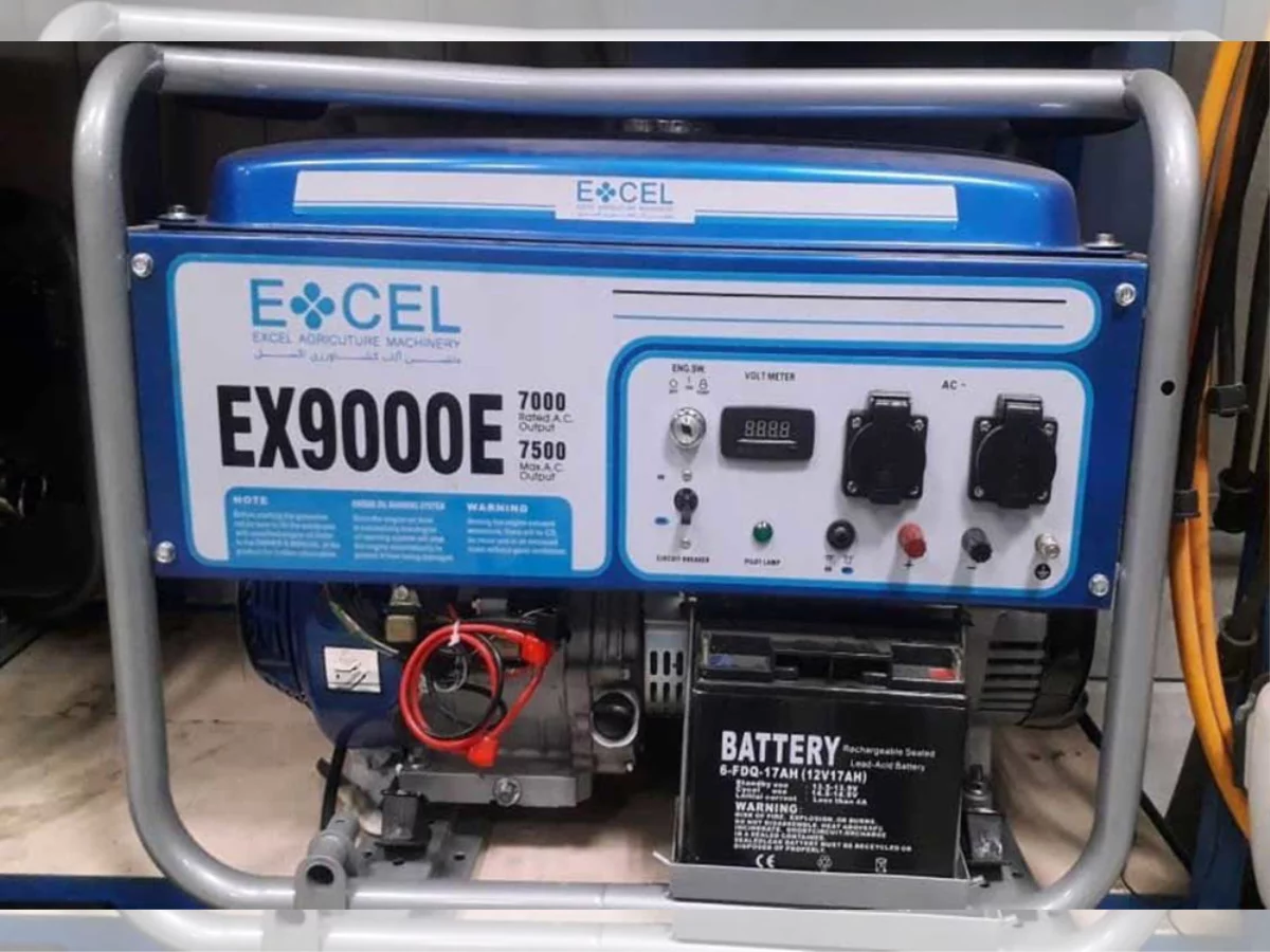 موتور برق بنزینی اکسل مدل EX9000E